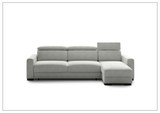 Luonto Elliot Fabric Sectional Sofa Sleeper With Reversible Chaise (King/Queen)-SOFABED