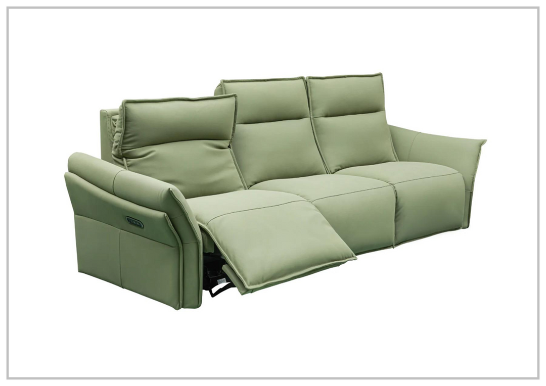 Klaussner Vittoria 3-Seater Leather Power Reclining Sofa