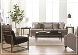 Bernhardt Tarleton Fabric Sofa With Spring Down Cushions - sofabed.com