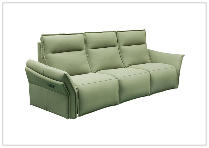 Klaussner Vittoria 3-Seater Leather Power Reclining Sofa