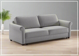 Charleston King Sleeper Sofa in Gray Goose Color - Sofabed