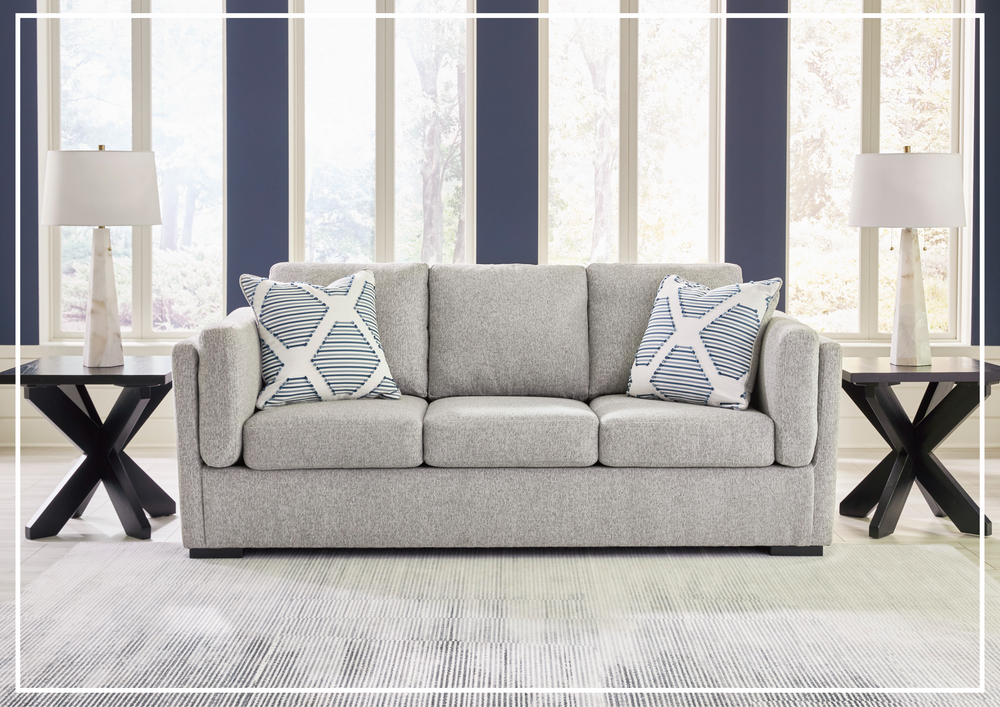 Gio Italia Eliano 3 Seater Fabric  Sofa