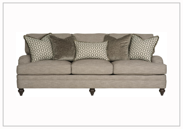 Bernhardt Tarleton Fabric Sofa With Spring Down Cushions - sofabed.com