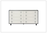 Bernhardt Silhouette 8 Drawer Wooden Dresser