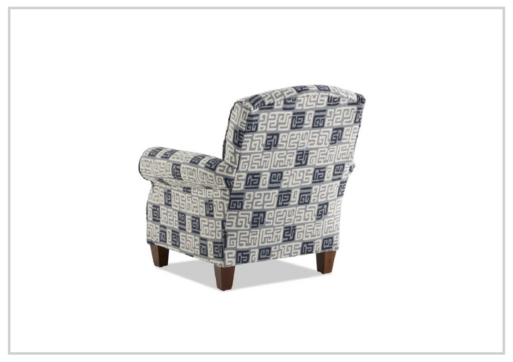 Klaussner Marie Accent Chair With Rolled Arms