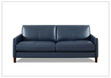 Hydeline Yorkdale Stationary Top Grain Leather Sofa-SOFABED