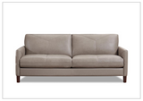 Hydeline Yorkdale Stationary Top Grain Leather Sofa-SOFABED