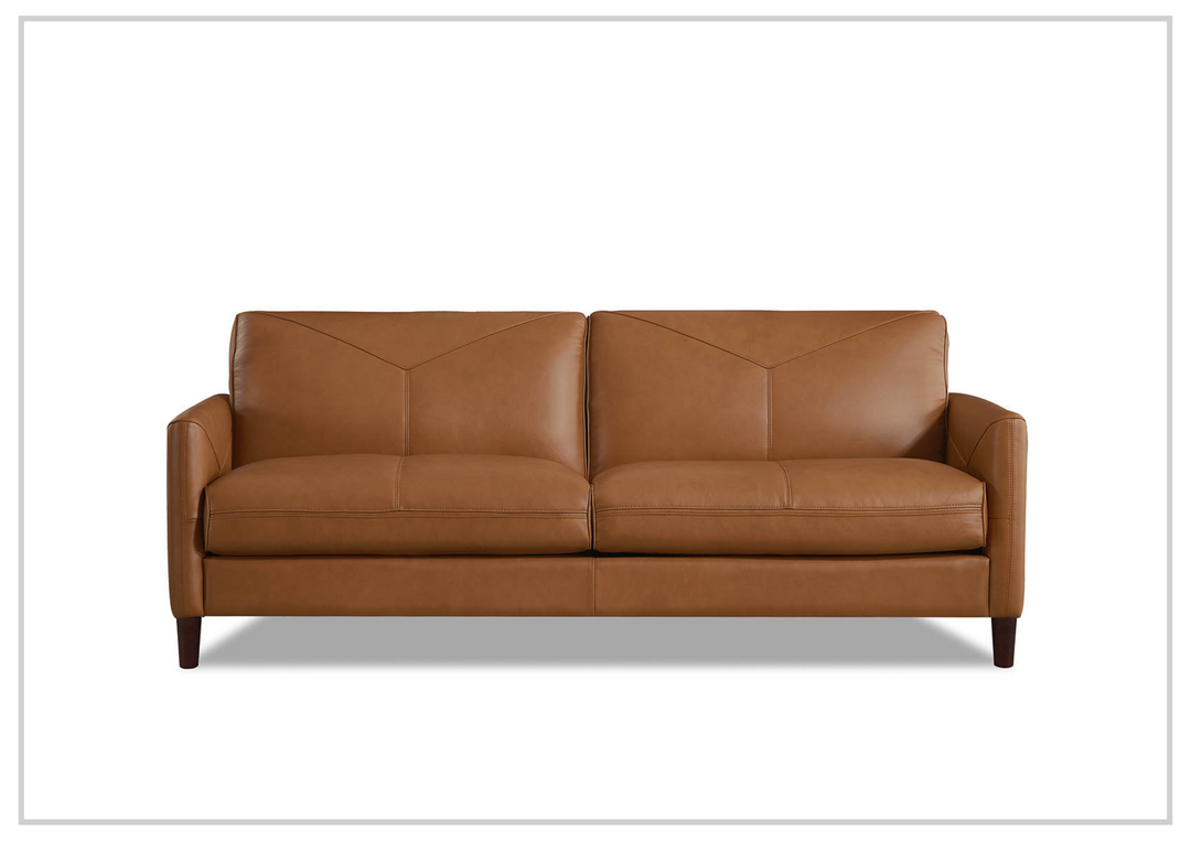 Hydeline Yorkdale Stationary Top Grain Leather Sofa-SOFABED