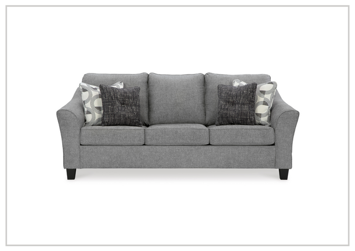 Gio Italia Melario Queen Sofa Sleeper in Gray