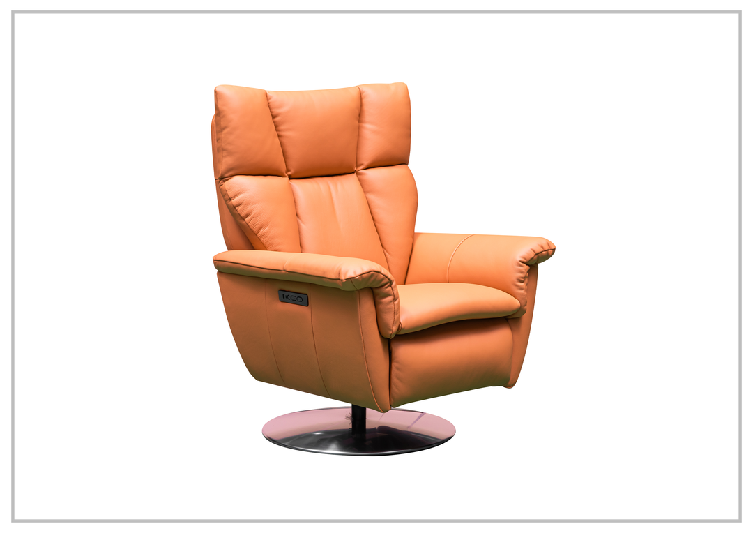 Gio Italia Alessandro Double Power Genuine Leather Swivel Chair