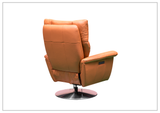 Gio Italia Alessandro Double Power Genuine Leather Swivel Chair