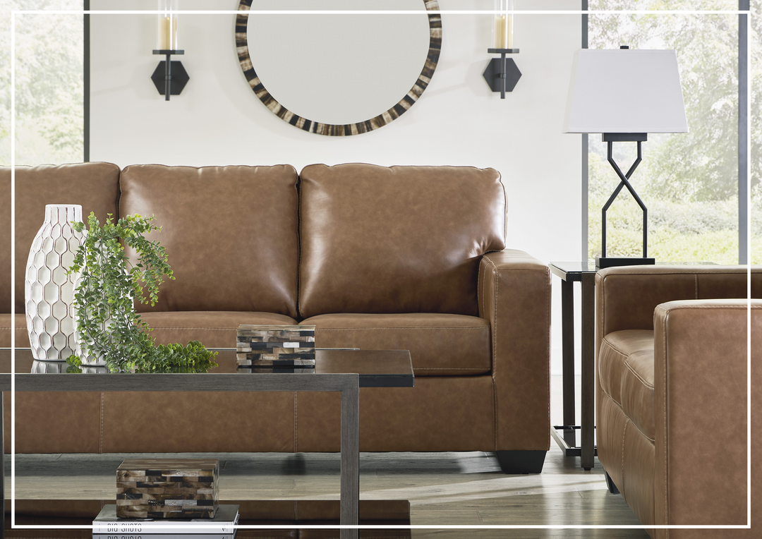 Bella 3-Seater Queen Leather Sofa Sleeper-Sofabed