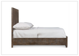 Bernhardt Fuller Panel Bed in Sable Brown Finish