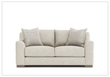 Bernhardt Gabi Fabric Loveseat with Feather Down Cushions-sofabed