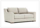 Bernhardt Gabi Fabric Loveseat with Feather Down Cushions