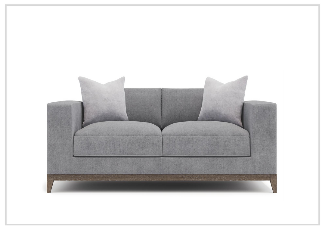 Bernhardt Noel Fabric Loveseat with Track Arms