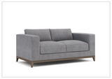 Bernhardt Noel Fabric Loveseat with Track Arms