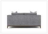 Bernhardt Noel Fabric Loveseat with Track Arms