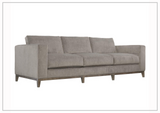 Bernhardt Noel Fabric Sofa With Plush Feather Down Cushion