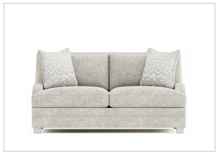 Bernhardt Rollins Fabric Loveseat with Spring Down Cushions-sofabed