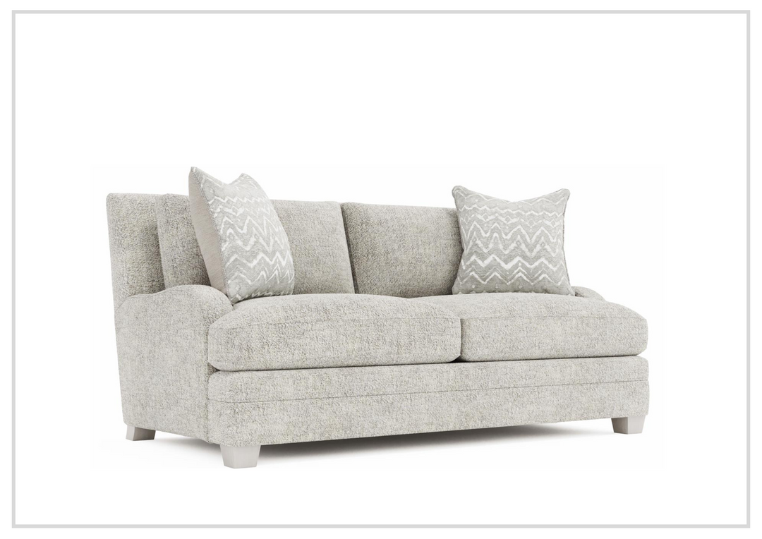 Bernhardt Rollins Fabric Loveseat with Spring Down Cushions