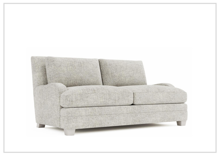 Bernhardt Rollins Fabric Loveseat with Spring Down Cushions