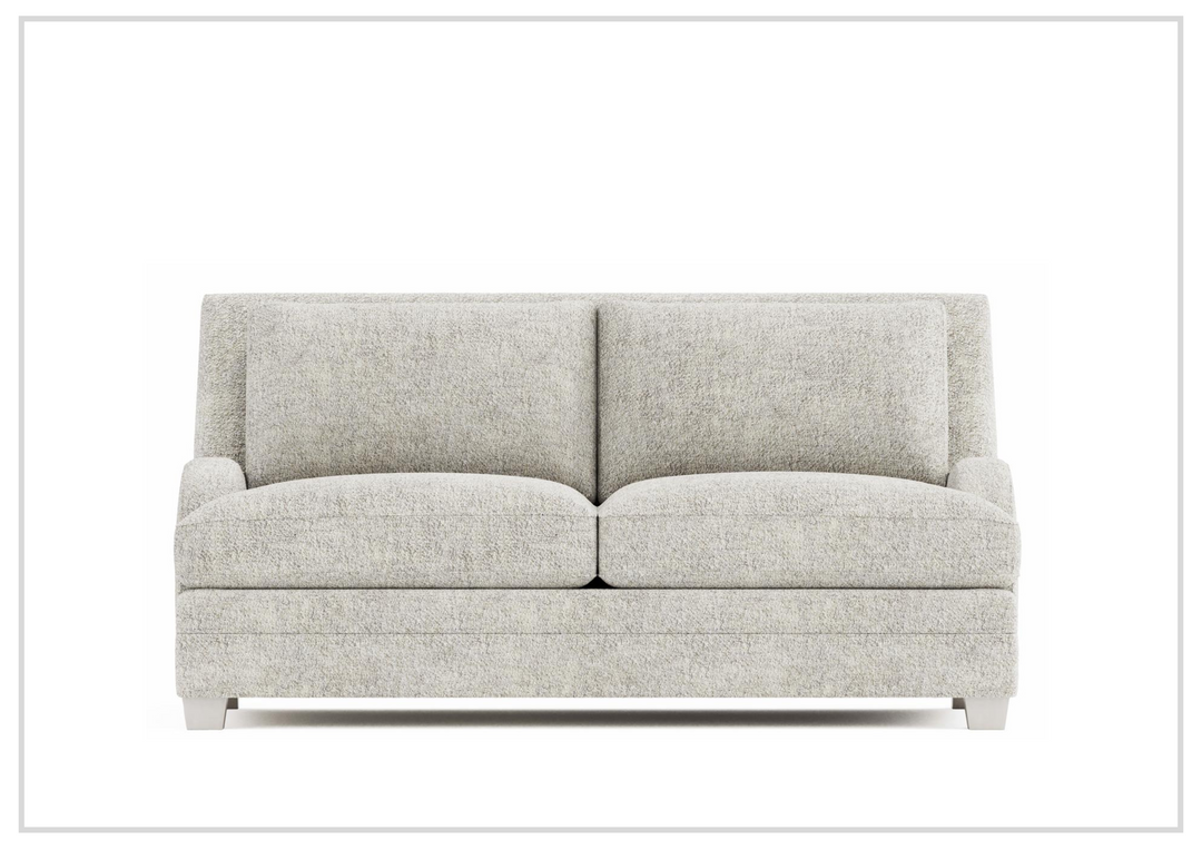 Bernhardt Rollins Fabric Loveseat with Spring Down Cushions