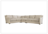 Bernhardt Ventura Fabric Sectional in Beige