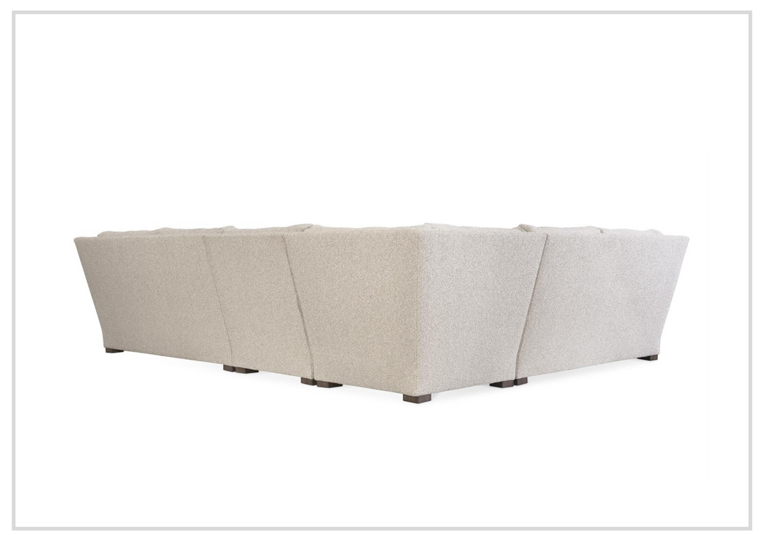 Bernhardt Ventura Fabric Sectional in Beige