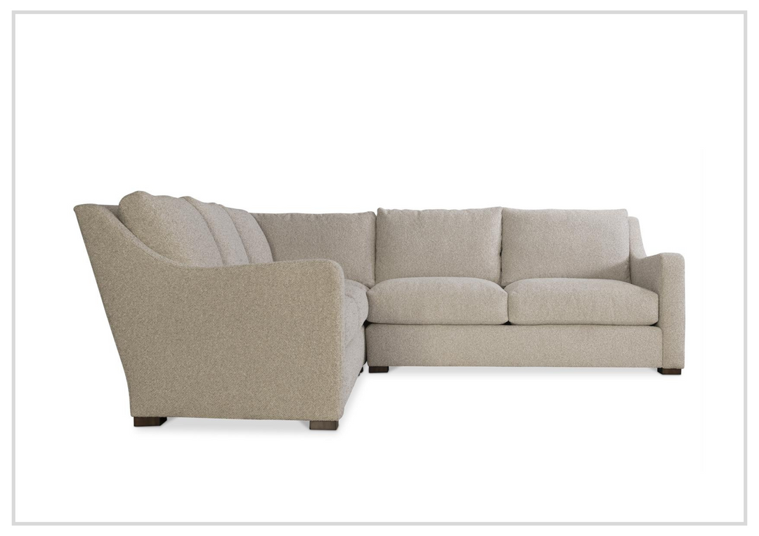 Bernhardt Ventura Fabric Sectional in Beige