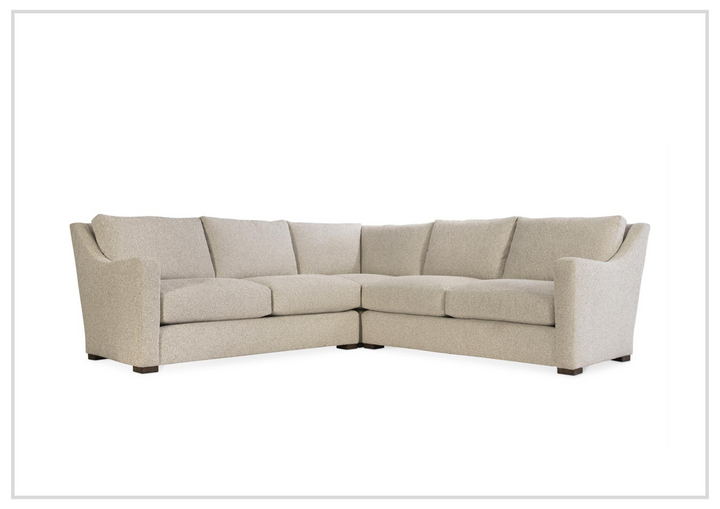 Bernhardt Ventura Fabric Sectional in Beige