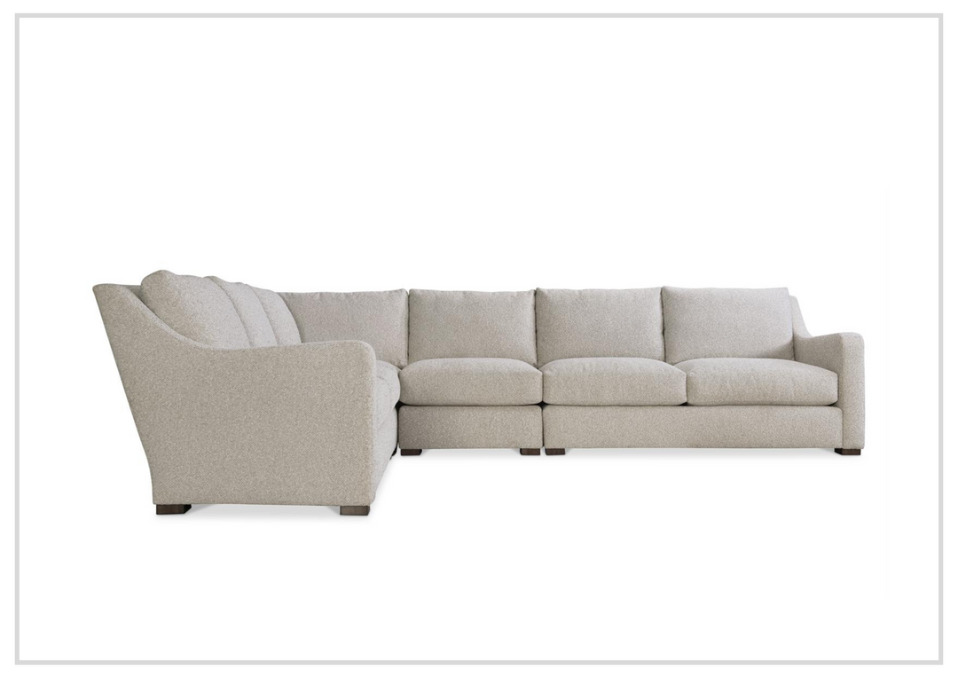 Bernhardt Ventura Fabric Sectional in Beige