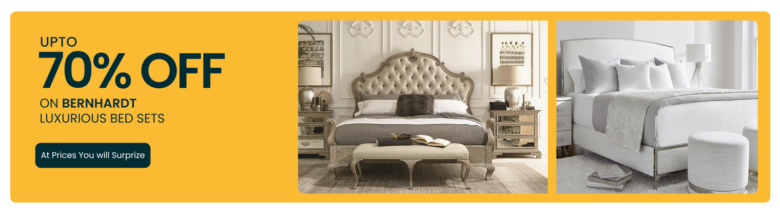 Upto 70%off on Bernhardt beds - Fall Clearance Sale