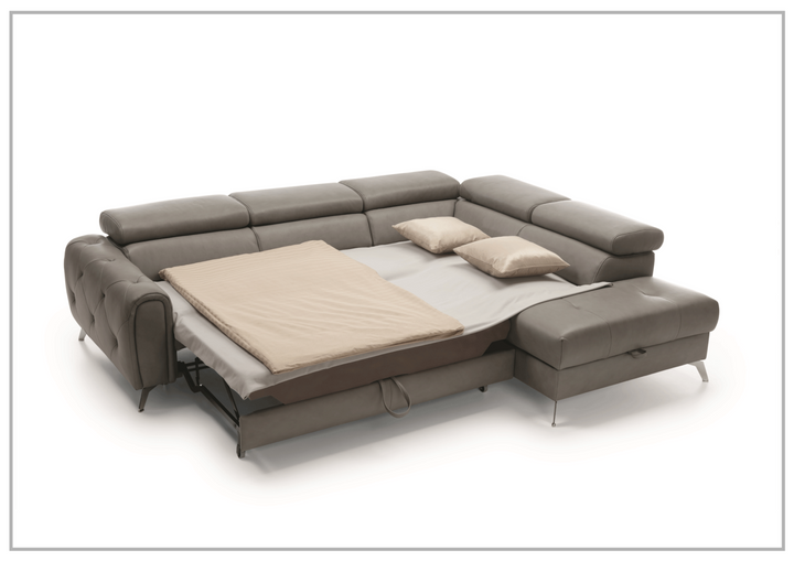 Camelia Sectional with Bed and Storage