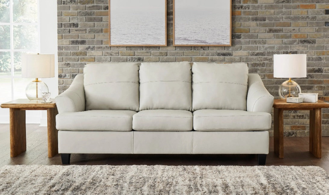 Gio Italia Geneva 3-Seater Queen Leather Sofa Sleeper