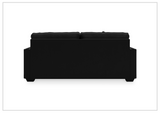 Gio Italia Glenton 2 Seater Fabric Sofa in Black