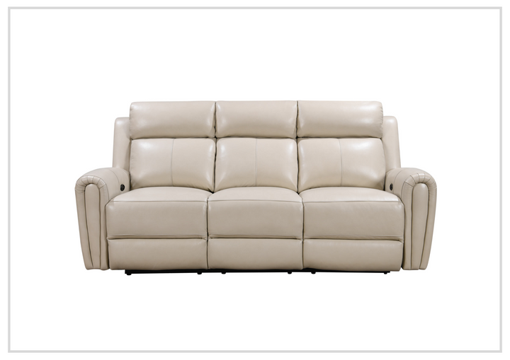 Gio Italia Jaspero Power Leather 3 Seater Sofa