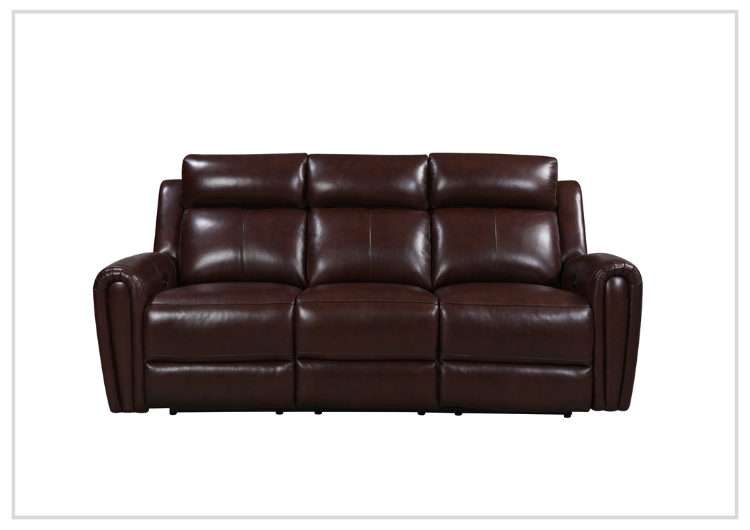 Gio Italia Jaspero Power Leather 3 Seater Sofa