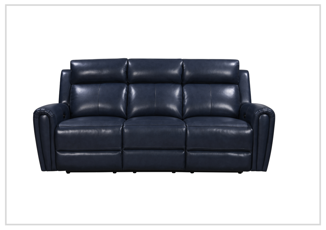 Gio Italia Jaspero Power Leather 3 Seater Sofa