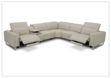 Gio Italia Picasso 6 Pcs Motion Recliner Sectional Sofa