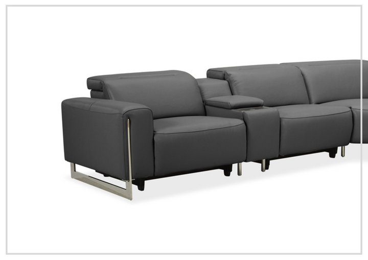 Gio Italia Picasso 6 Pcs Motion Recliner Sectional Sofa