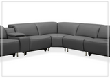 Gio Italia Picasso 6 Pcs Motion Recliner Sectional Sofa