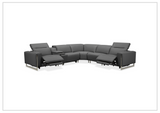 Gio Italia Picasso 6 Pcs Motion Recliner Sectional Sofa