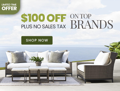 $100 off on all furniture. use code 100off