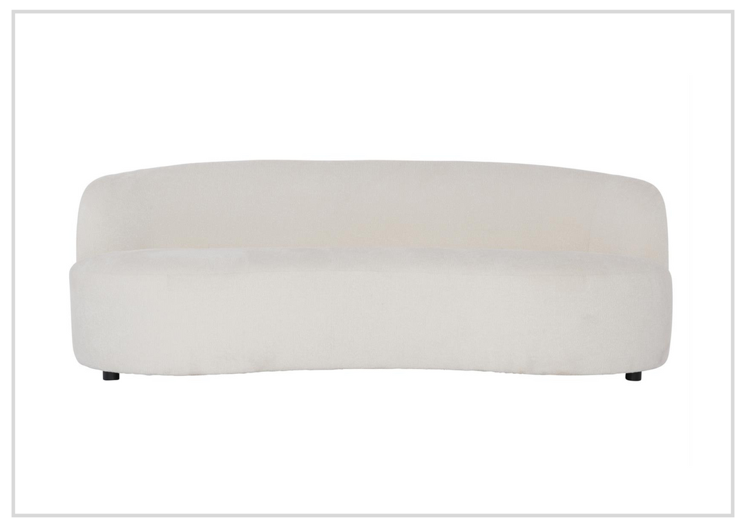 Bernhardt Elle 3-Seater Fabric Sofa in White