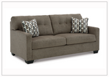 Gio Italia Marston Fabric Sofa Sleeper In Light and Dark Color Options