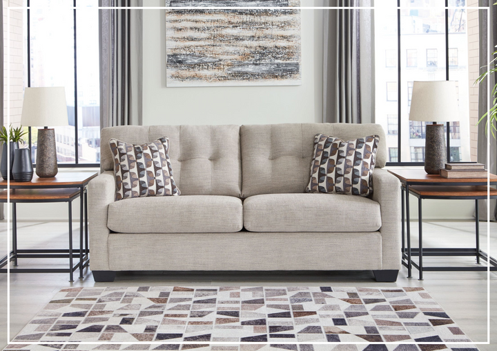 Gio Italia Marston Fabric Sofa Sleeper In Light and Dark Color Options