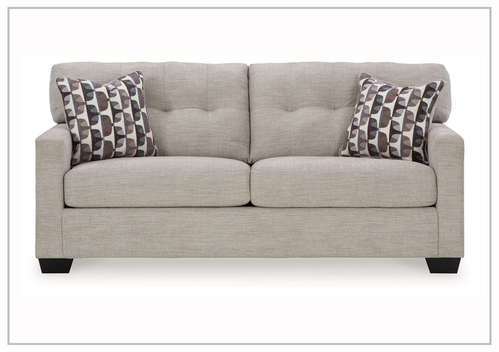 Gio Italia Marston Fabric Sofa Sleeper In Light and Dark Color Options