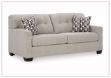 Gio Italia Marston Fabric Sofa Sleeper In Light and Dark Color Options