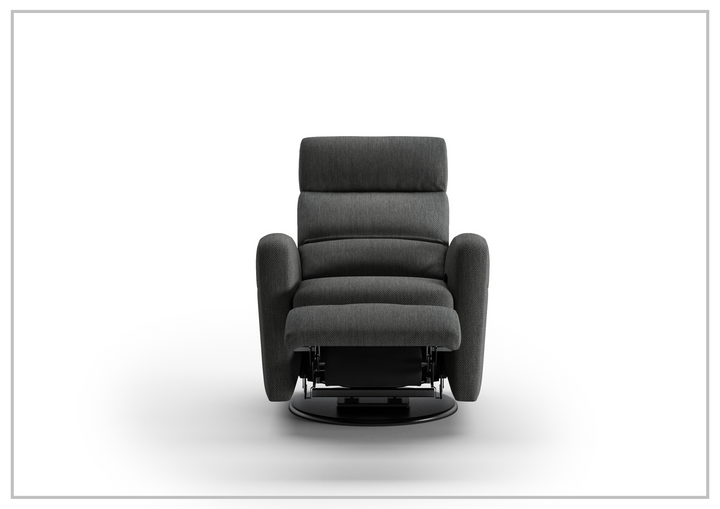 Sloped Fabric Power Recliner Chair in Power and Manual Options